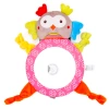 Cartoon animal rearview assist mirror, car baby reverse seat, rearview mirror, plush funhouse mirror toy Item Picture